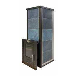 Дровяная печь для бани Klover KLV RT RV 20 T (талькомагнезит) комплект